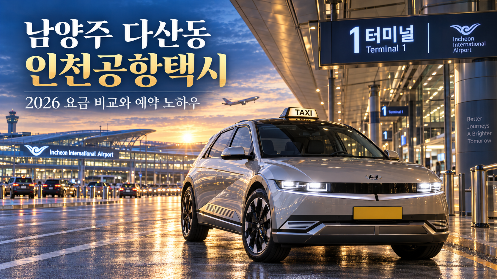 남양주 다산동 인천공항택시 2026 요금 비교와 예약 노하우